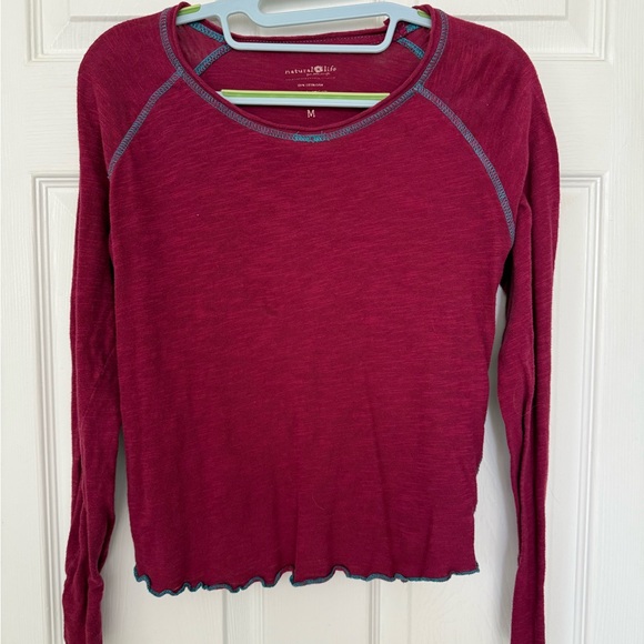 NATURAL LIFE! TWO (Magenta and Teal) Long Sleeve Tees - Picture 4 of 11